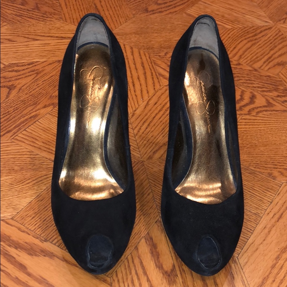 Jessica Simpson Suede Heels